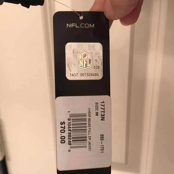 Carolina panthers kids fitted puffer coat size medium - Picture 5 of 6